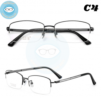 Gọng kính kim loại mã 9026